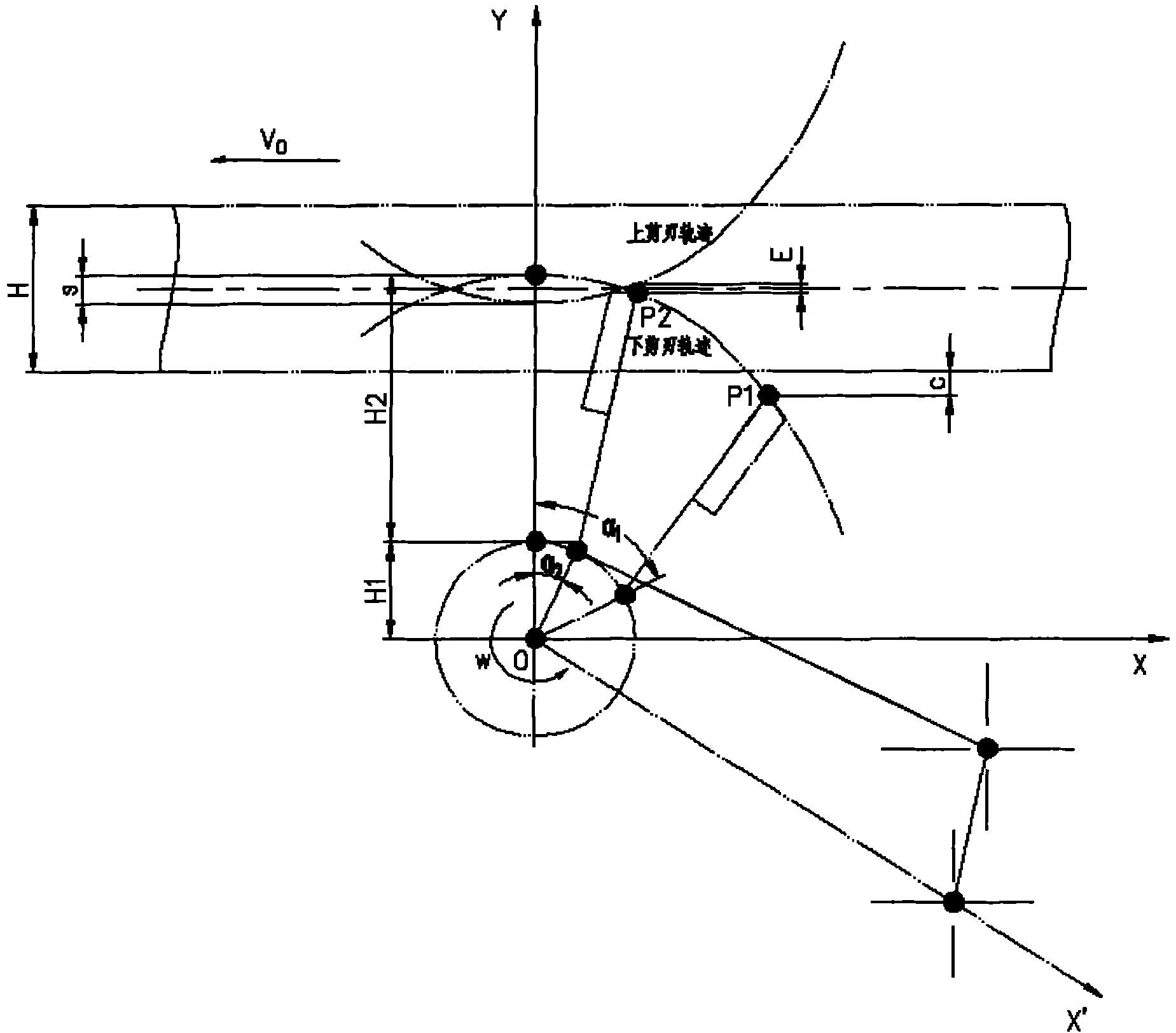 Method for designing section height sequence of structural steel sheared by hot rolling flying shears