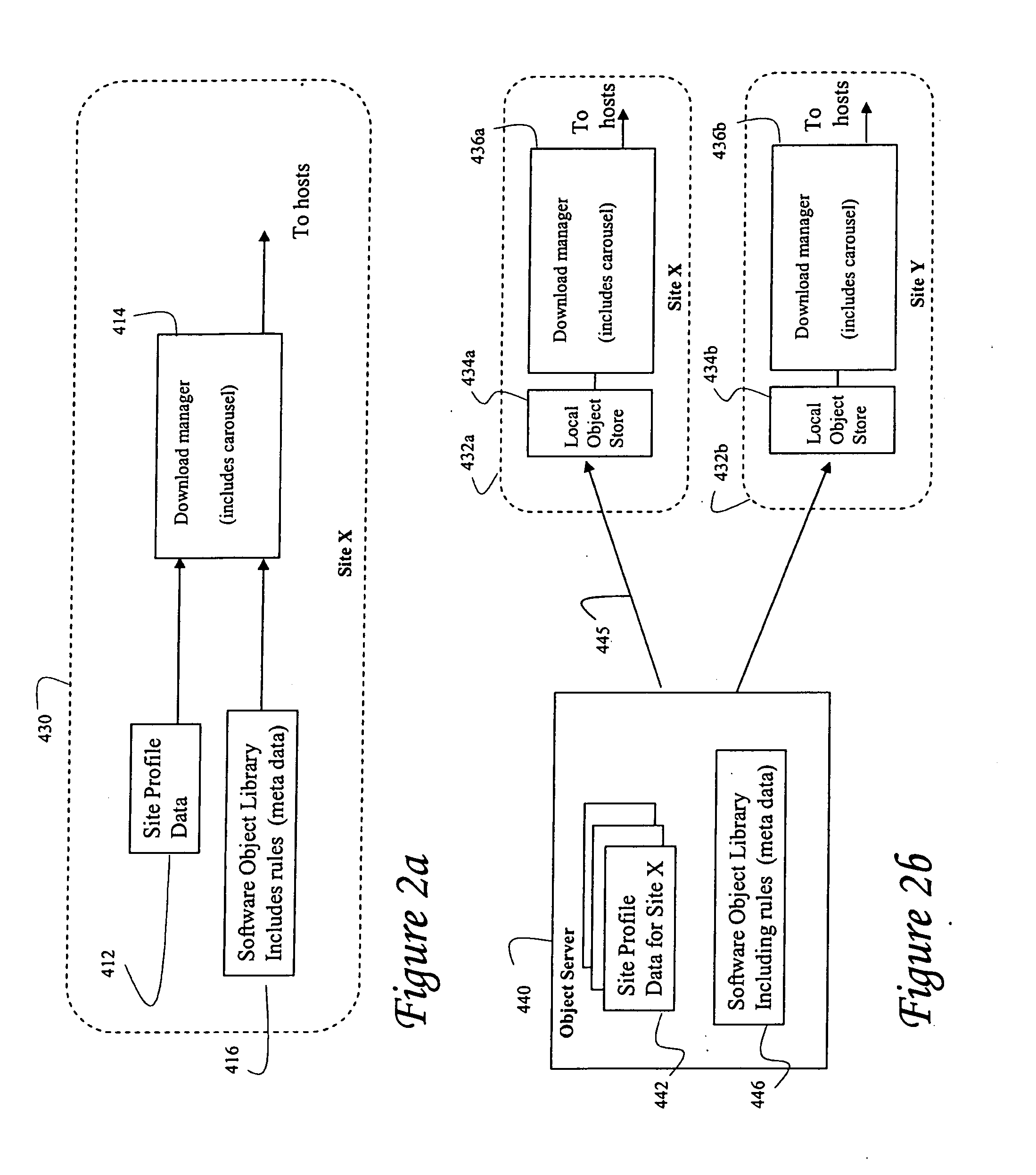 Systems and methods for distributing software to a host device in a cable system