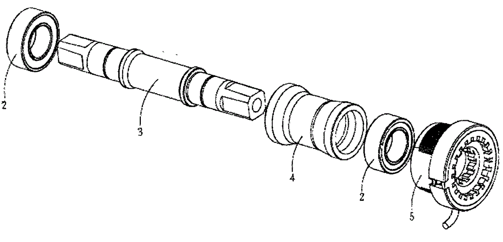 Electric vehicle axle bearing cup and electric vehicle frame assembly