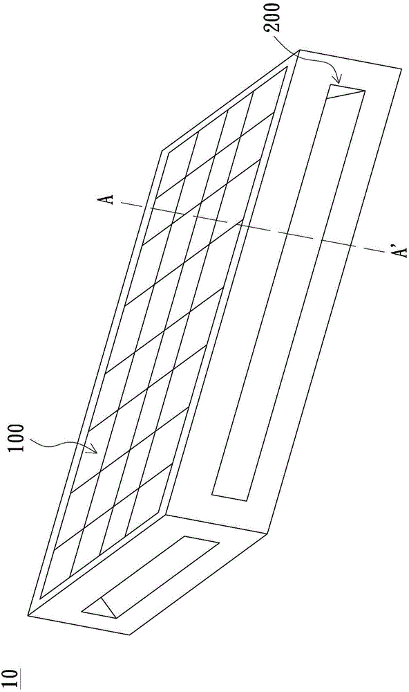 Solar panel module and frames thereof