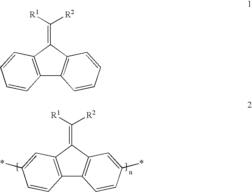 Process of preparing a disubstituted 9-alkylidenefluorene or a derivative thereof