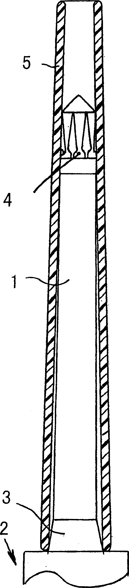 Bobbin connector for spinning spindle or silk throwing spindle