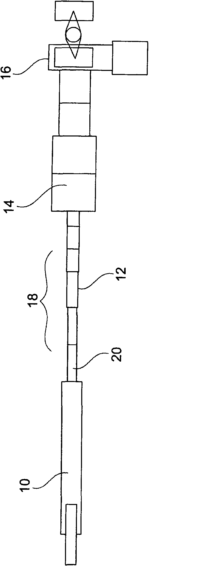Assembly of multiple handling devices connected with each other for items and method for operating such an assembly