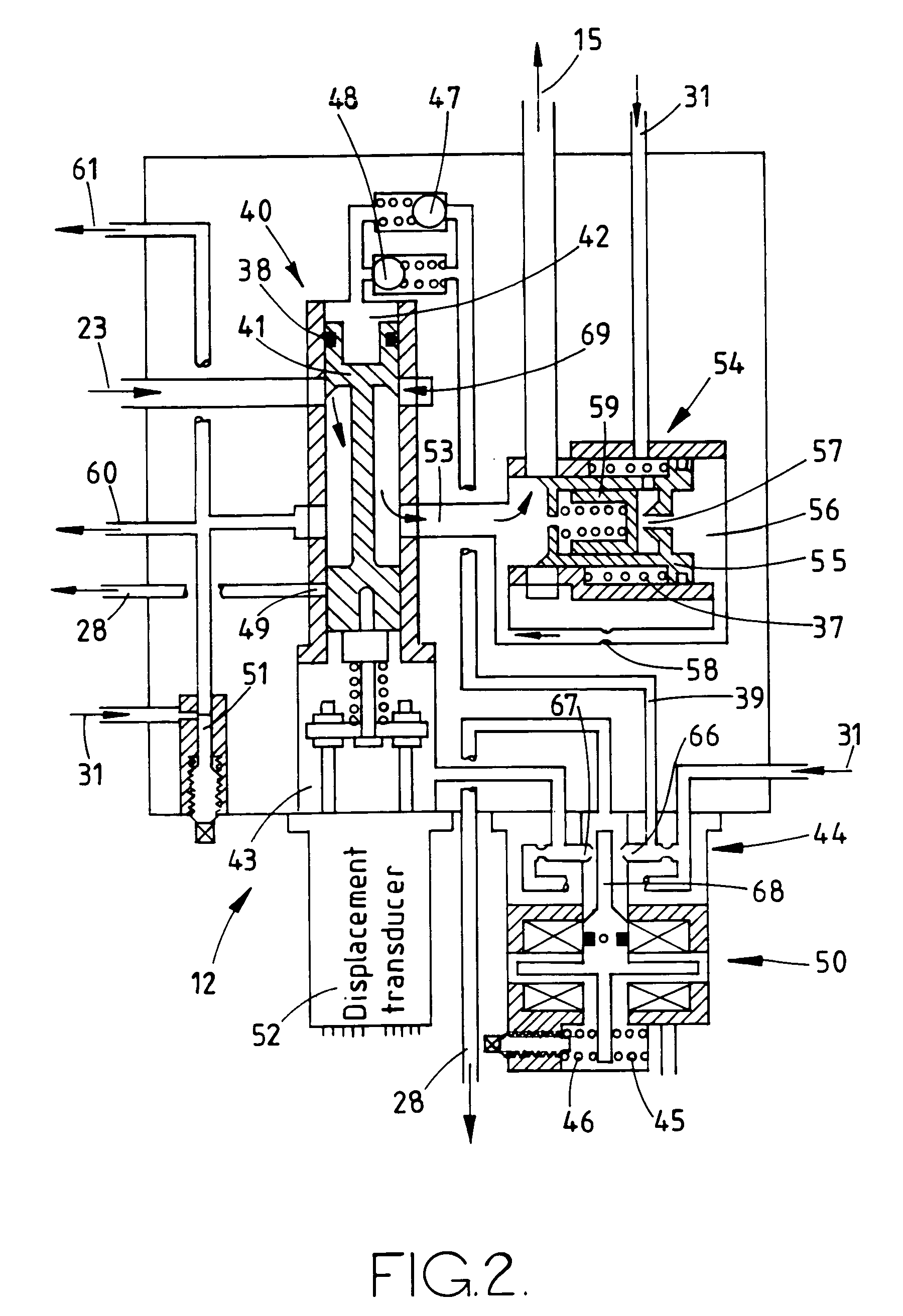 Gas turbine engine fuel control system and regulating valves therefor
