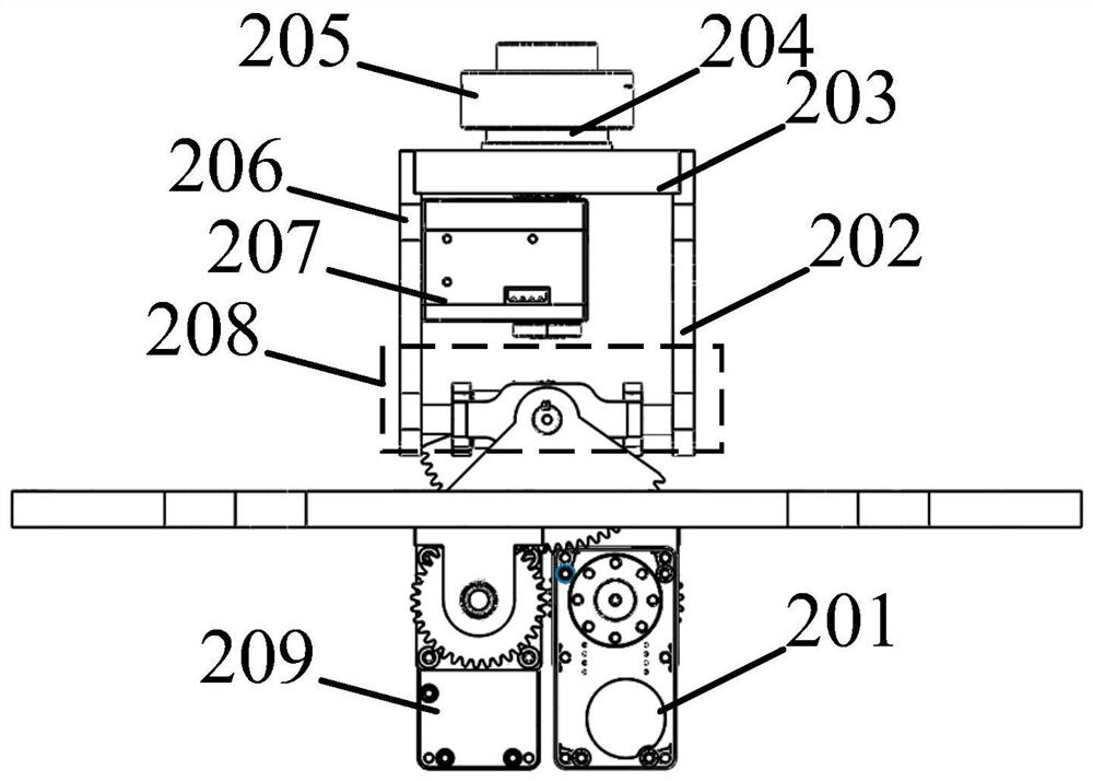 Head structure of humanoid expression robot and robot