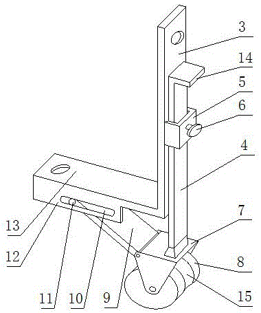 Screen window pulley with adjustable height