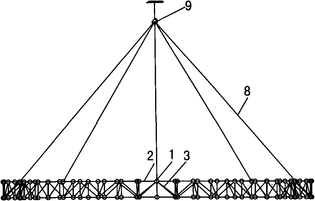 Nuclear power station steel lining modularized construction method