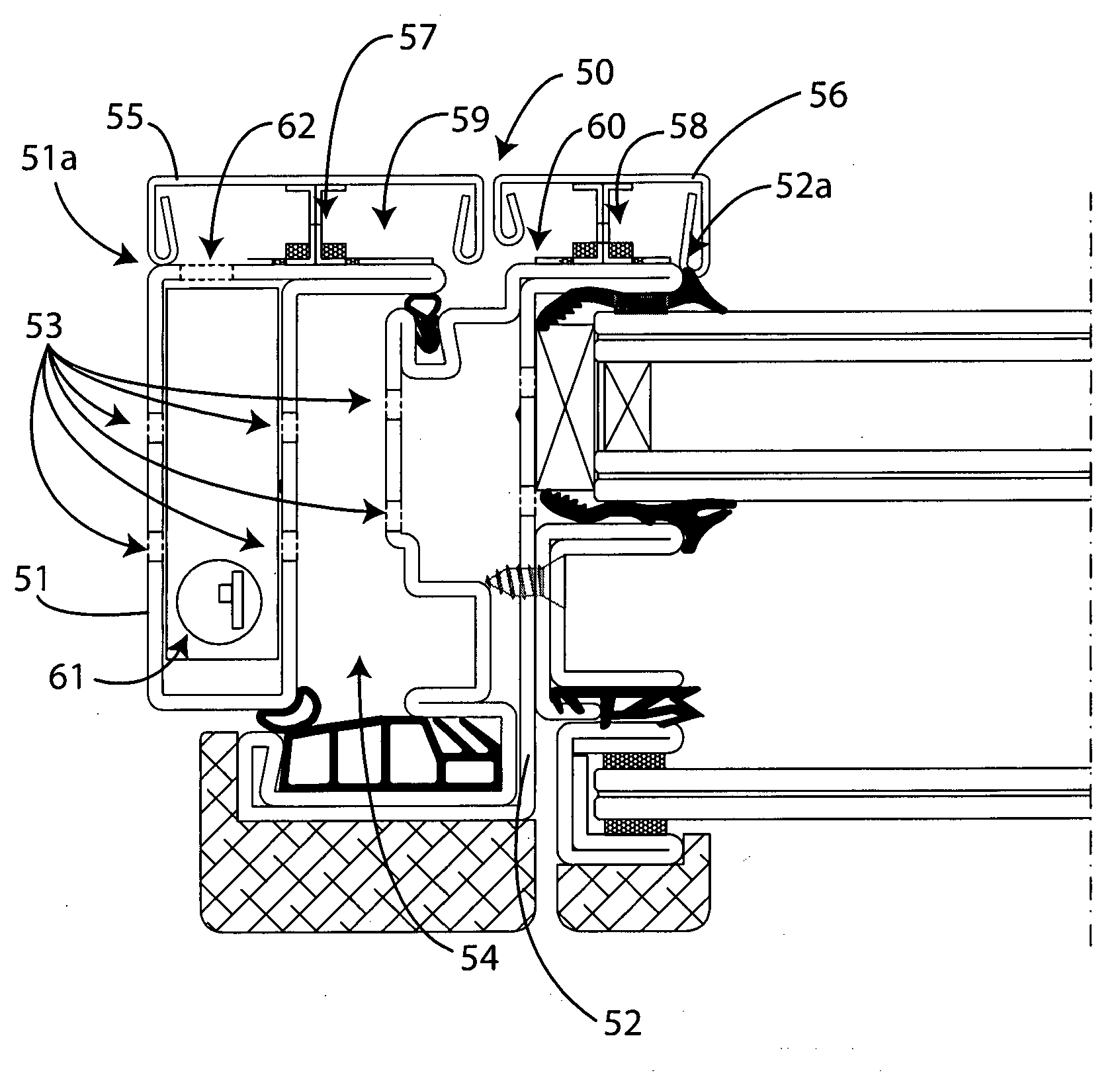 Casing For Openings Of Buildings With Enhanced Thermal Insulation Capacity