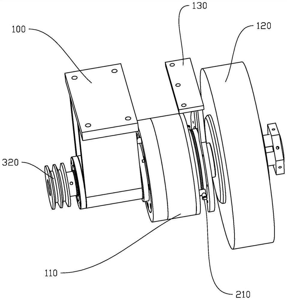 Specially-made air cylinder swing mechanism