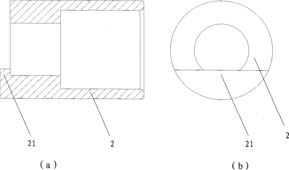 A kind of rubber tube molding die and rubber tube molding method