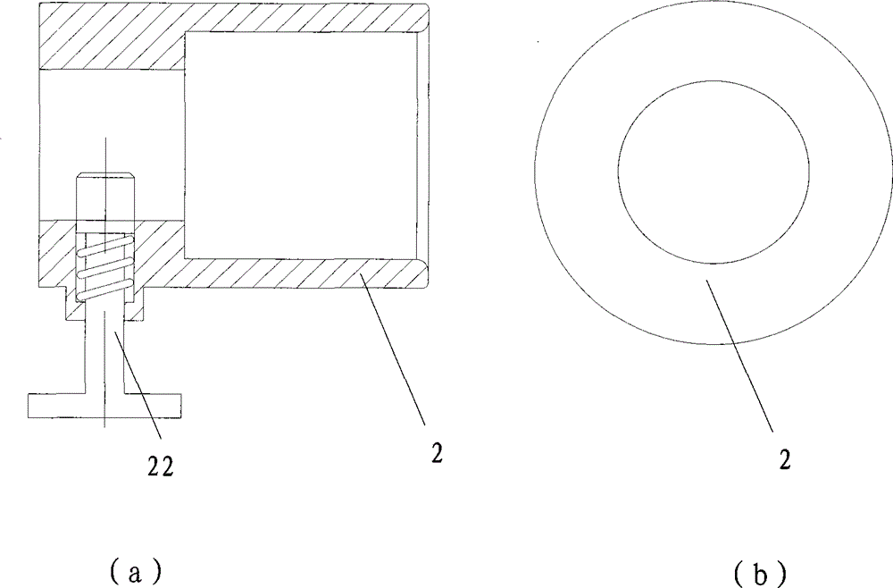 A kind of rubber tube molding die and rubber tube molding method