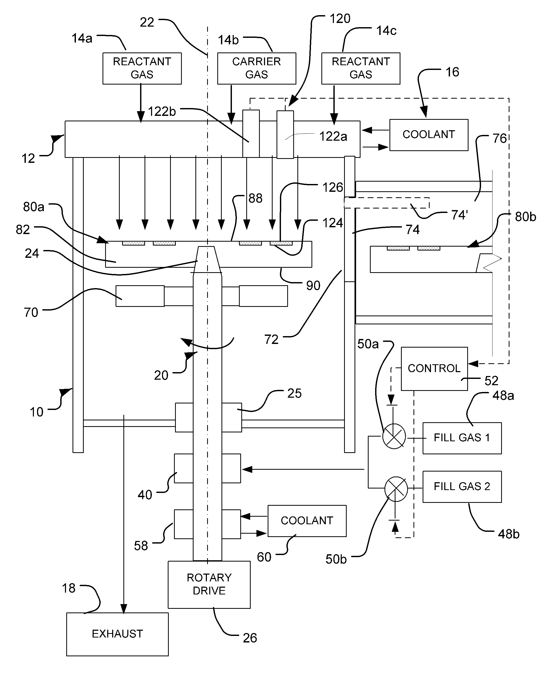 Processing methods and apparatus with temperature distribution control