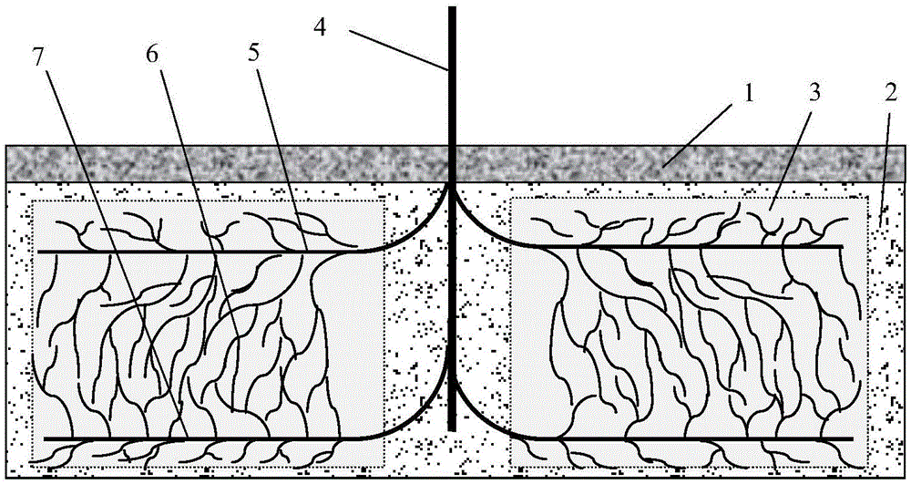 Method for self-circulation exploitation of geothermal energy of hot dry rock with multilateral well and volume fracturing technologies
