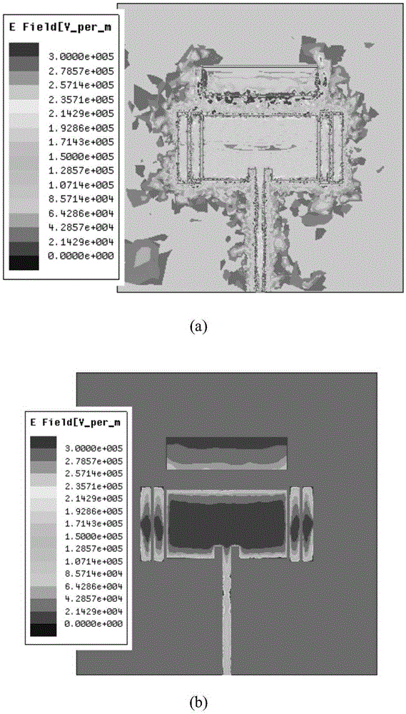 Parasitic-patch-loaded high-gain microstrip antenna based on GaN processing technology