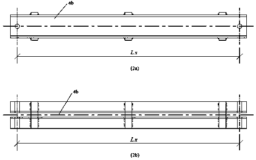 Preloading operation method of a high-altitude tower column crossbeam support