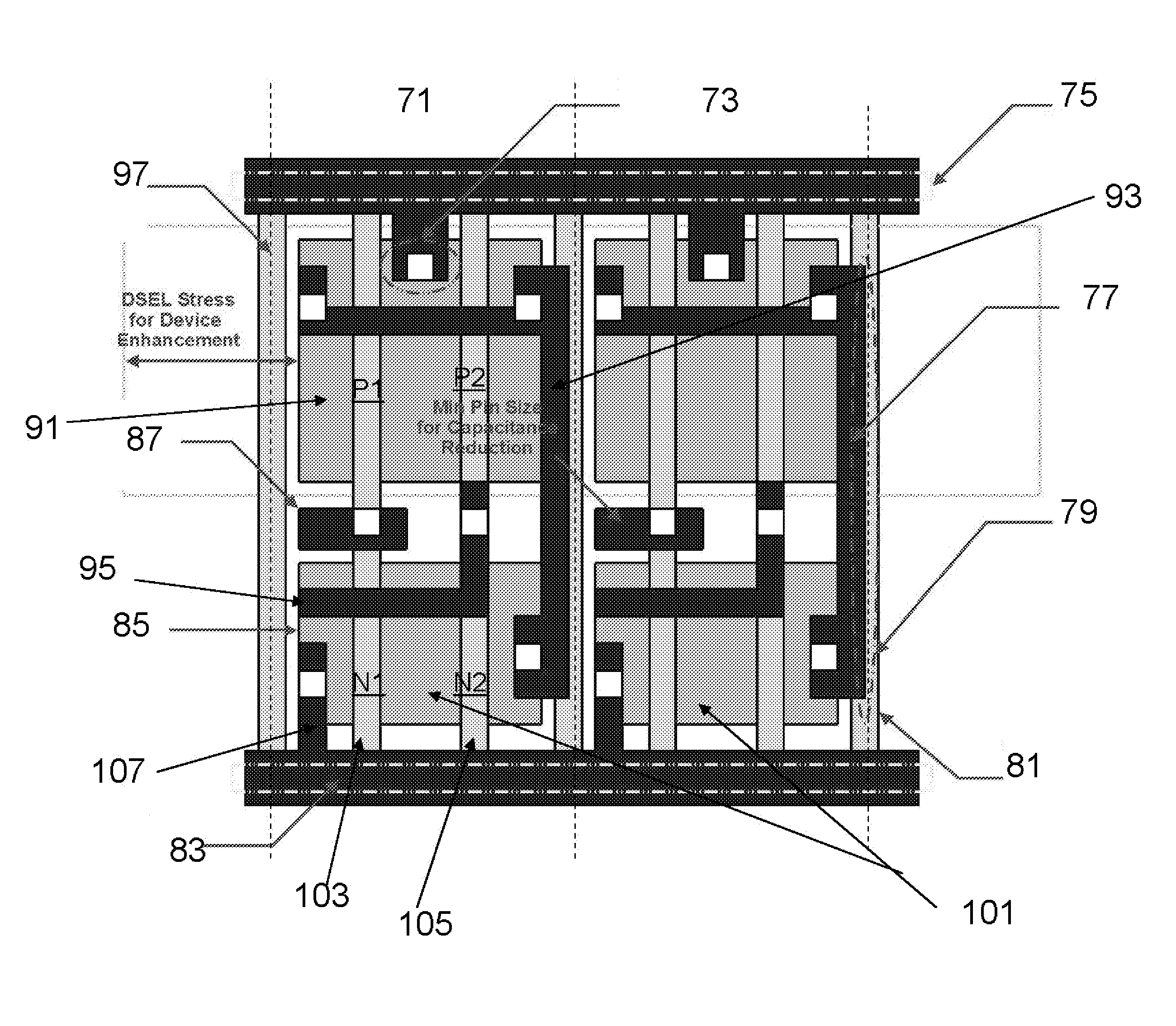 Standard Cell Architecture and Methods with Variable Design Rules