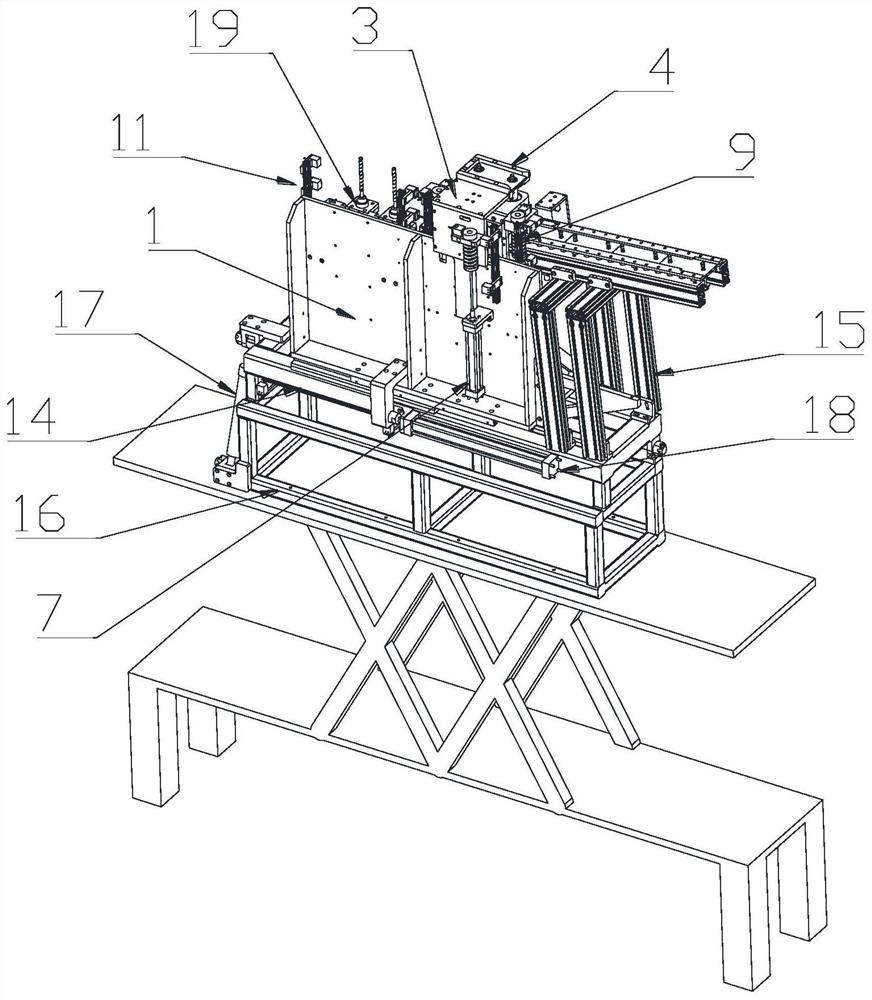 A fastener construction equipment with adjustable installation posture