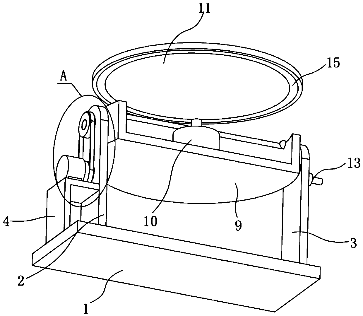 Leveling mechanism for 3D printer