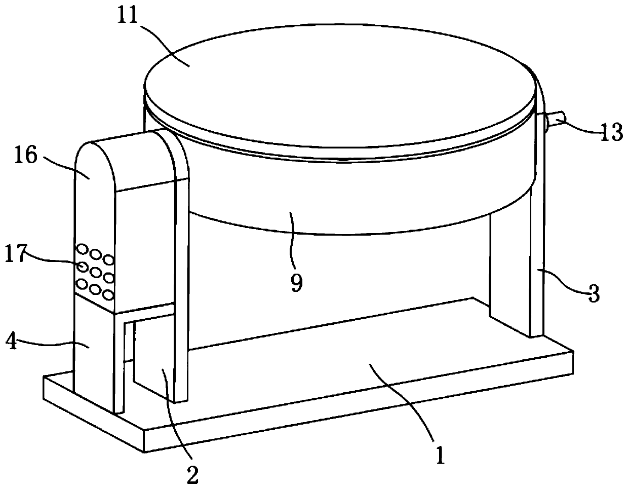 Leveling mechanism for 3D printer