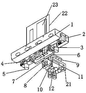 Automatic positioning device for battery cell tab