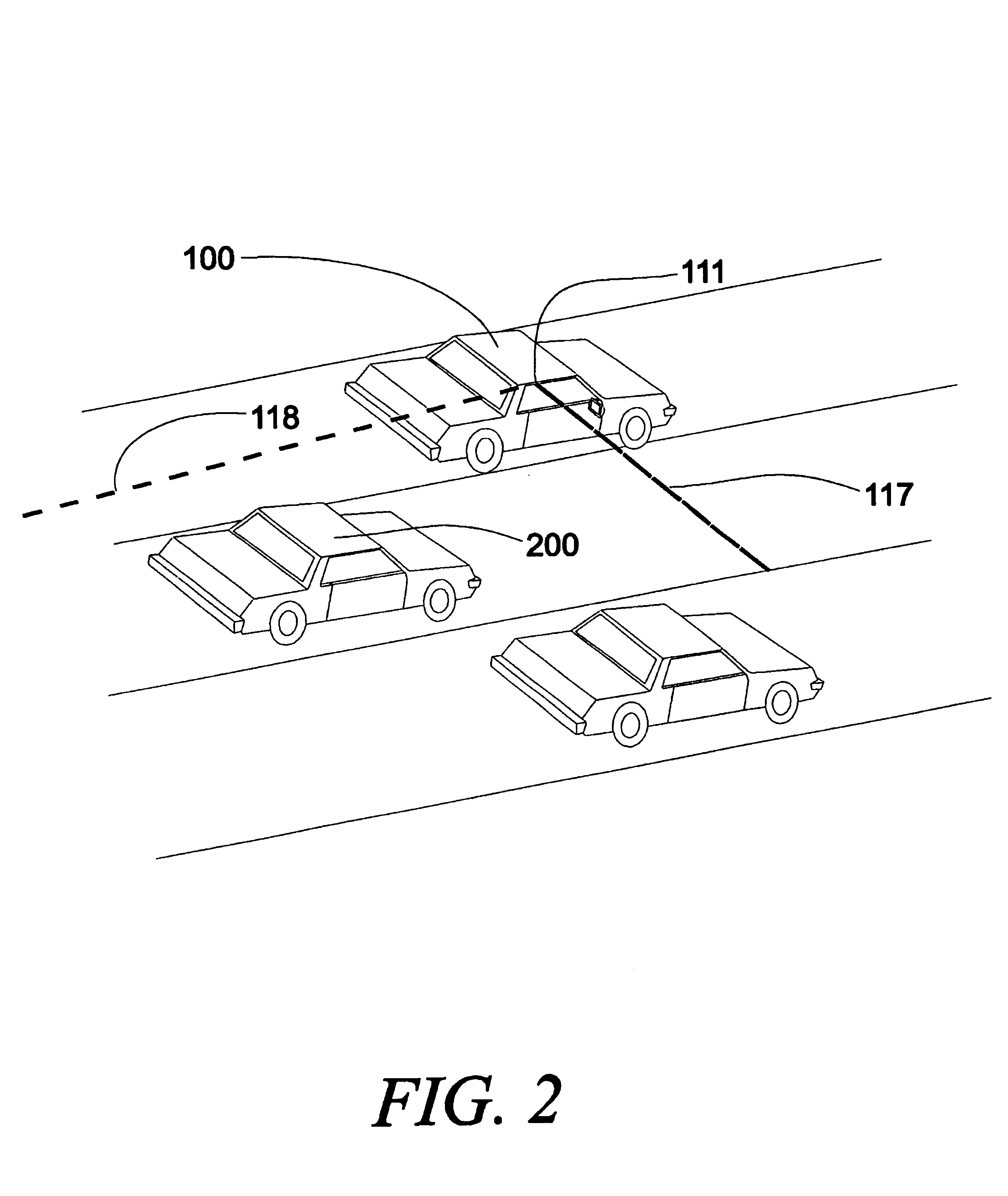 Vehicular blind spot identification and monitoring system