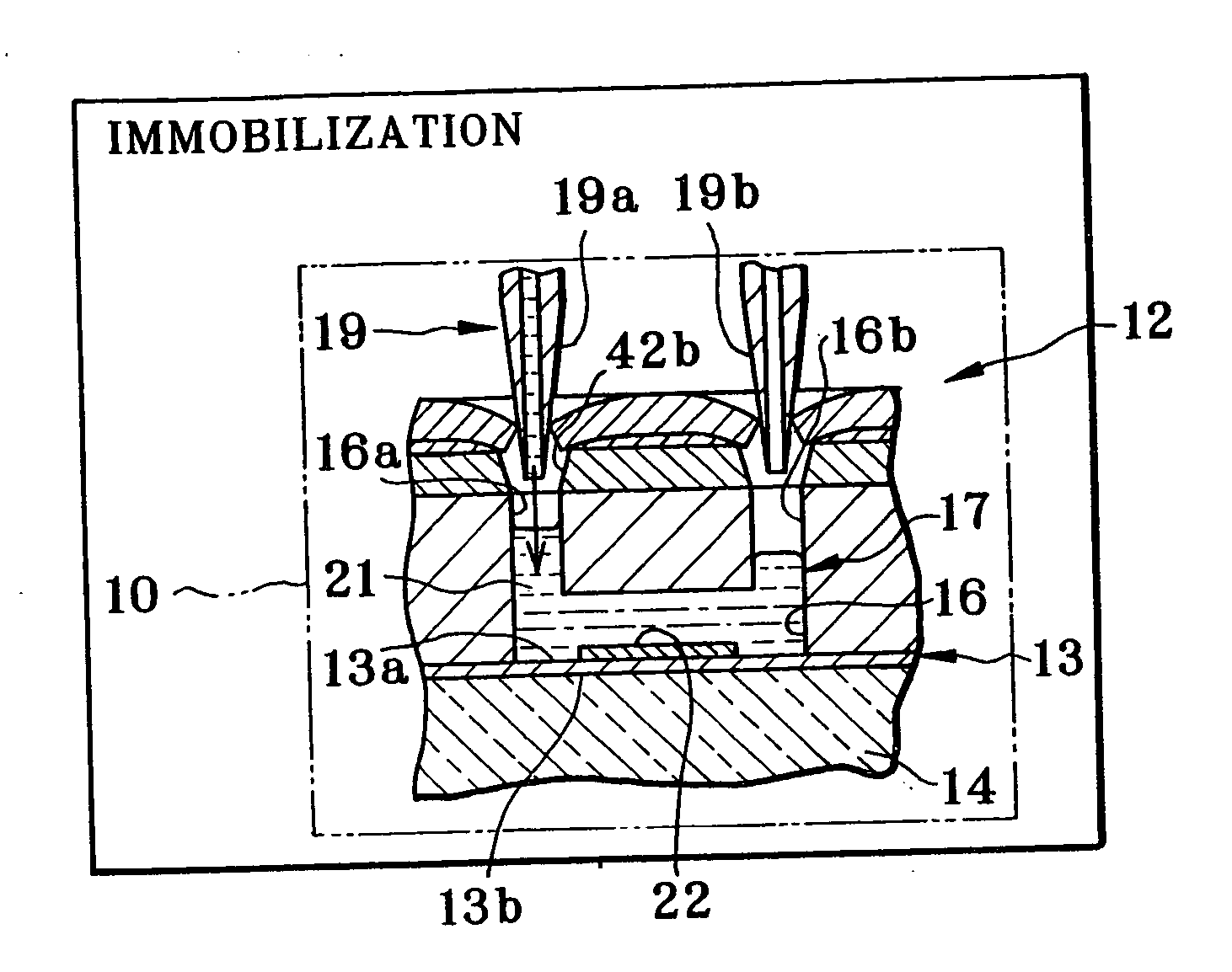 Apparatus for assay in utilizing attenuated total reflection