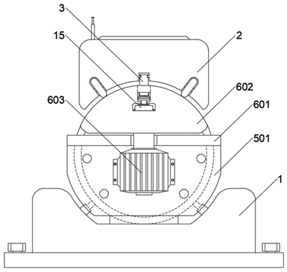 An automatic straight seam welding device