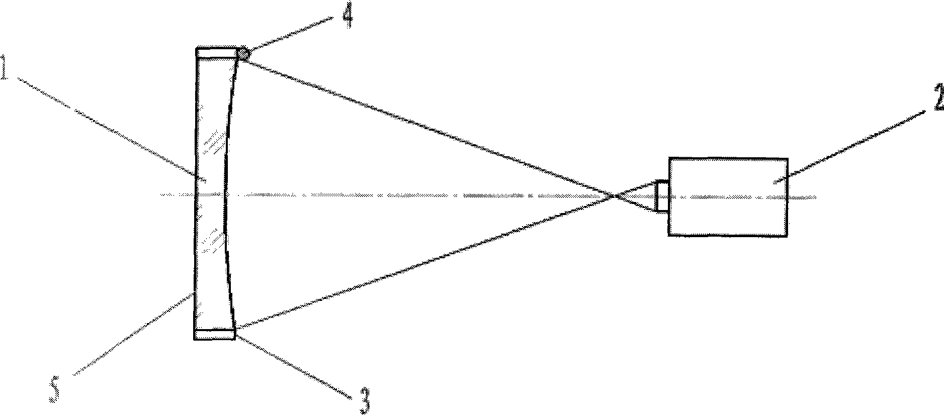 Support and alignment method for inhibiting large mirror astigmatic deformation