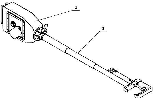 Vibration type fruit picking head and method