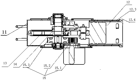 Vibration type fruit picking head and method