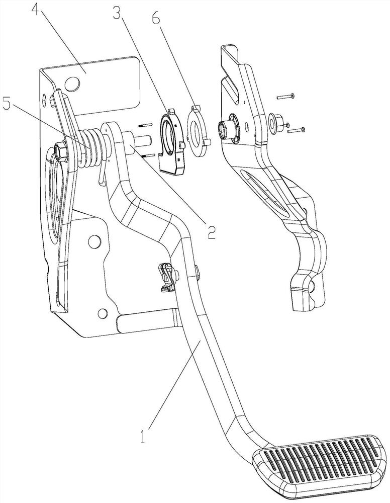 Brake pedal assembly and vehicle