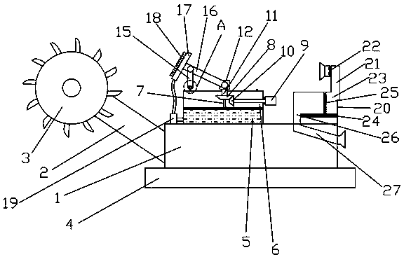 Comprehensive coal milling device for coal mine