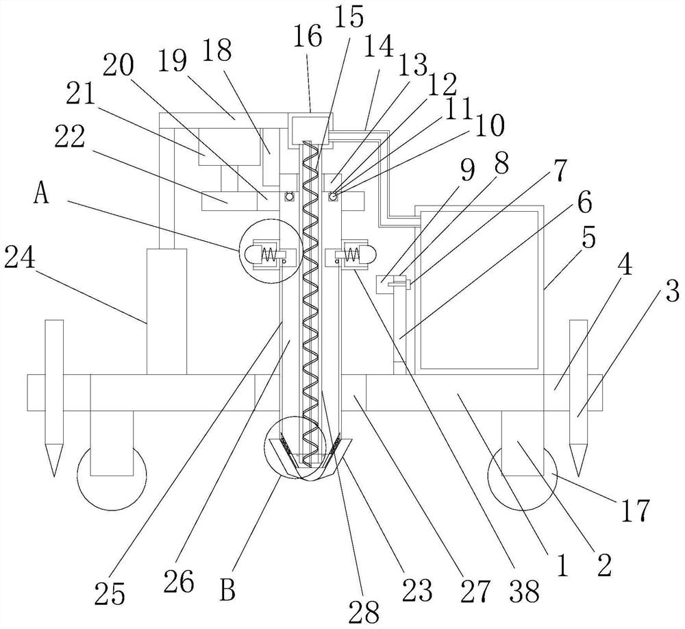 Sand land sandy soil detection device