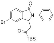 A kind of rhodium-catalyzed carbon-hydrogen activation reaction synthesizes the method for the isoindol-1-one analog of acyl silicon substitution