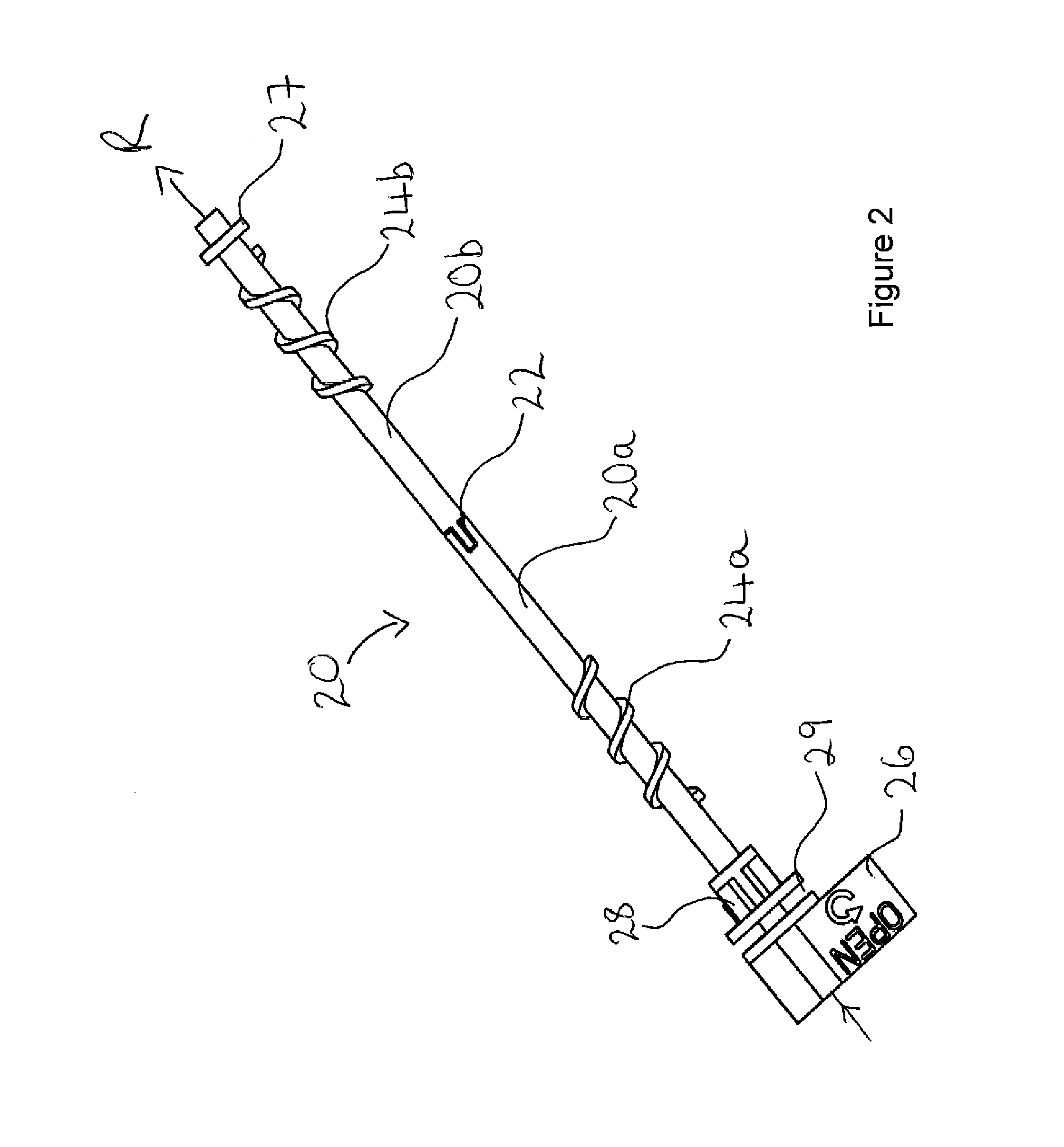 Device for locking to a DIN rail