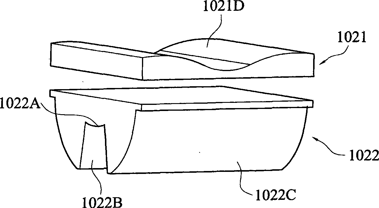 Light-reformable optical element and light source module thereof