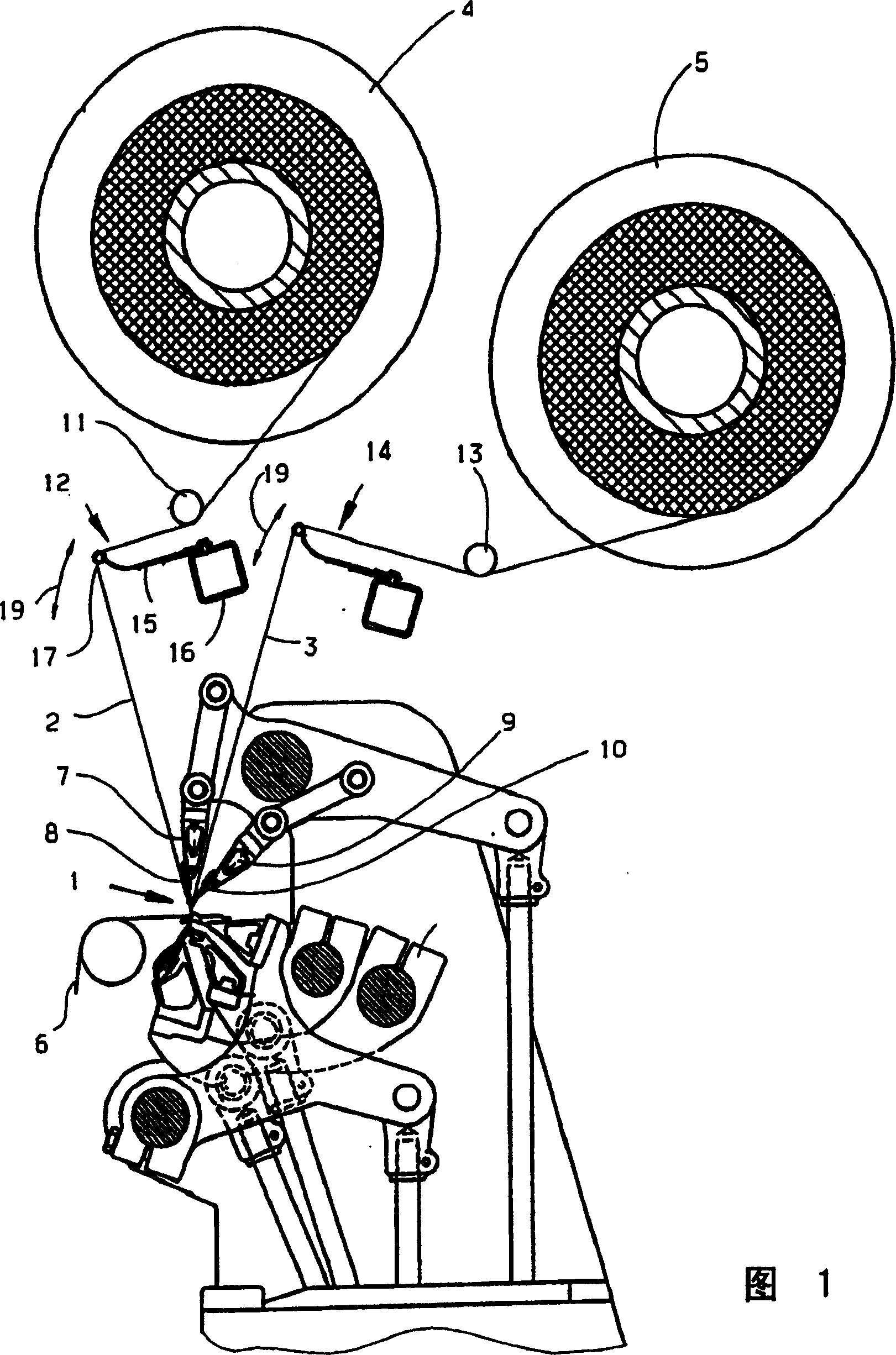 Tricot machine