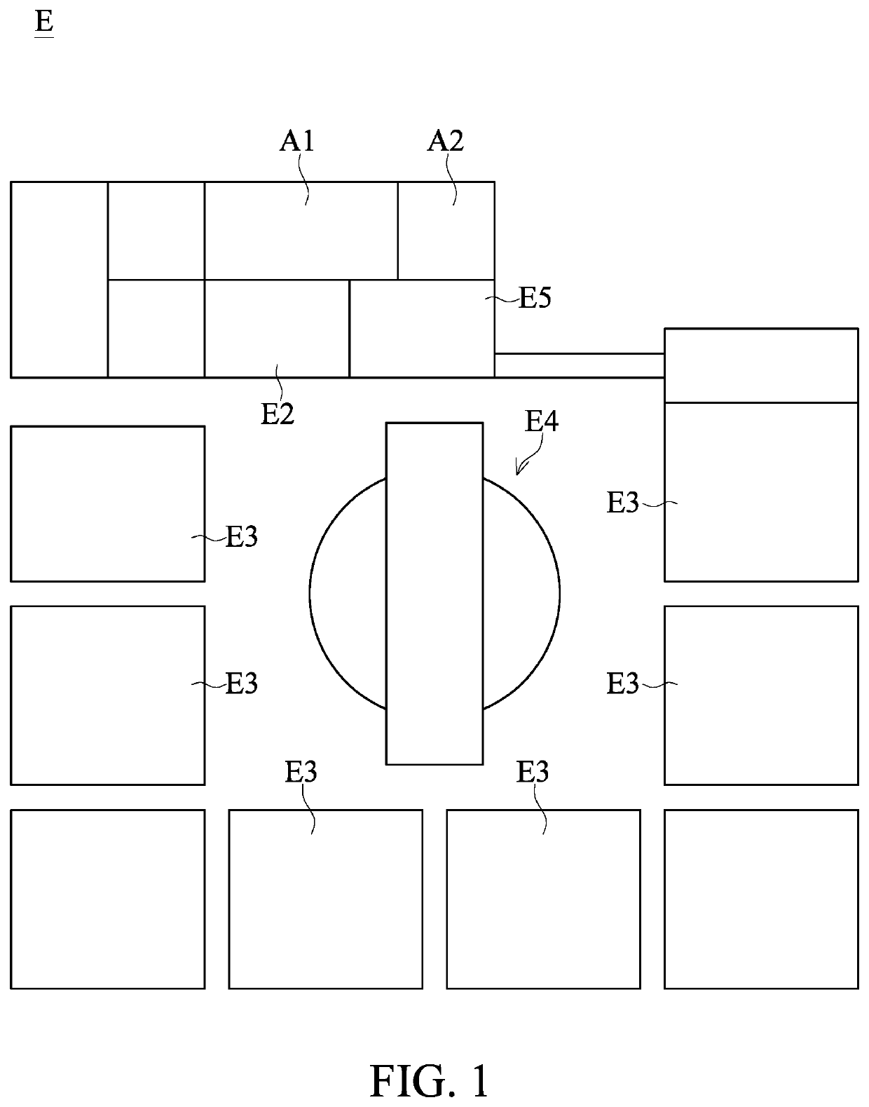 Chip testing device and chip testing system for testing memory chips