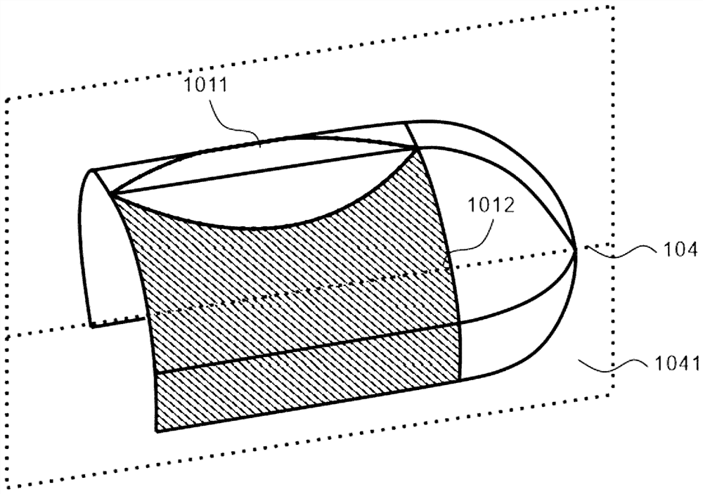 Three-dimensional square video processing method, device and product based on 720 capsule screen