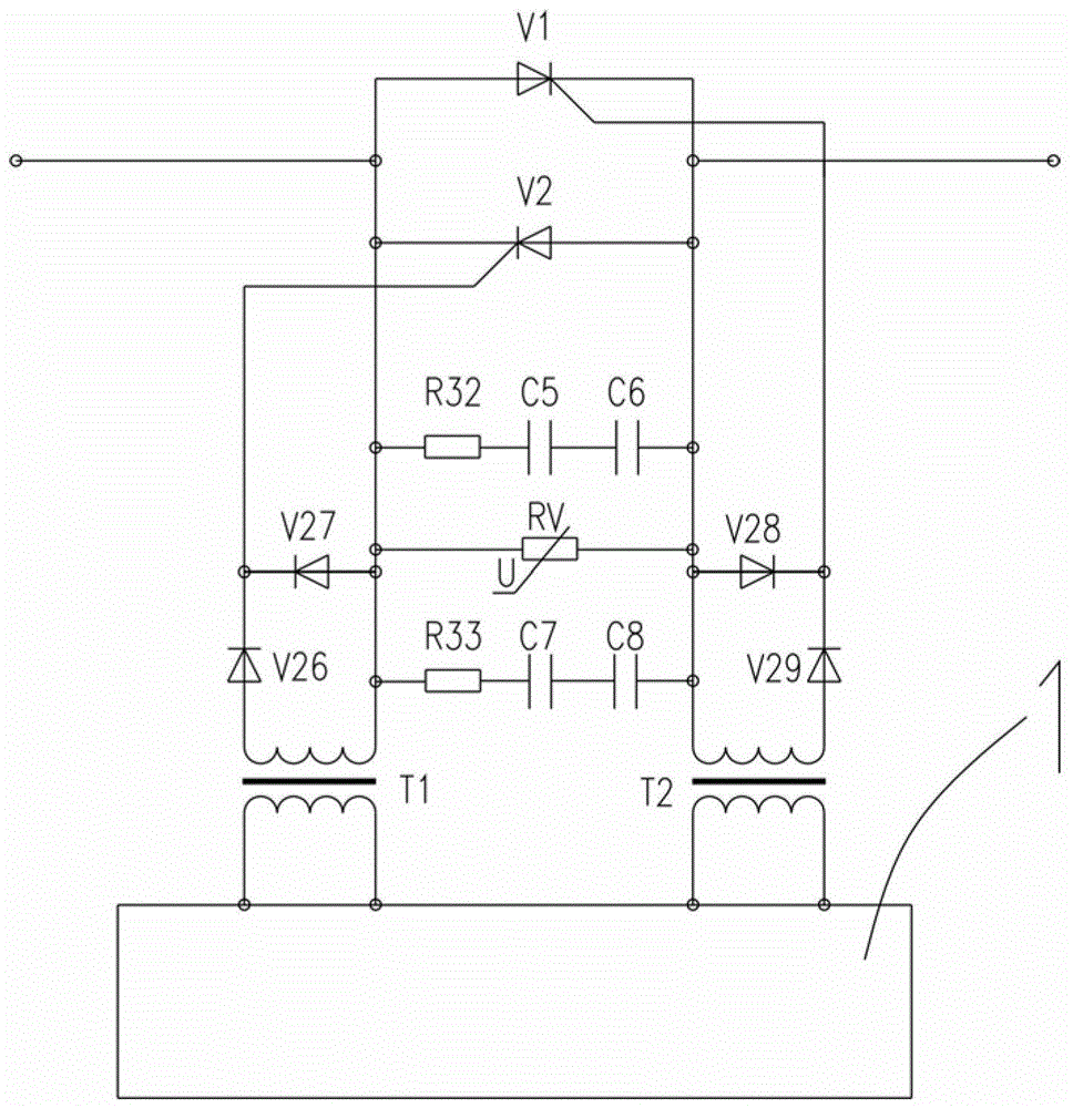 A pulse power supply control system for electrostatic dust removal