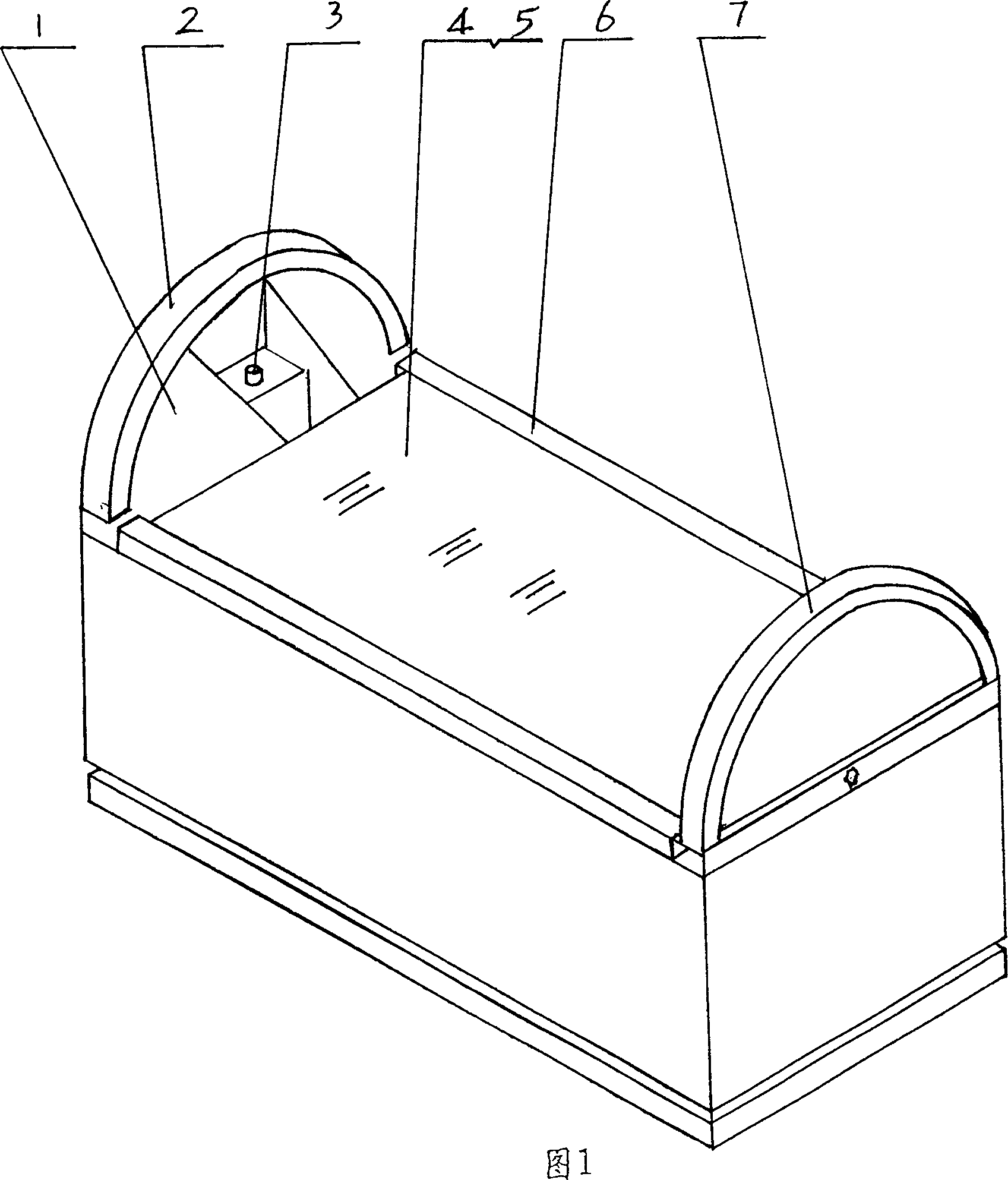 Fall-automatic earthquake resistance safe bed