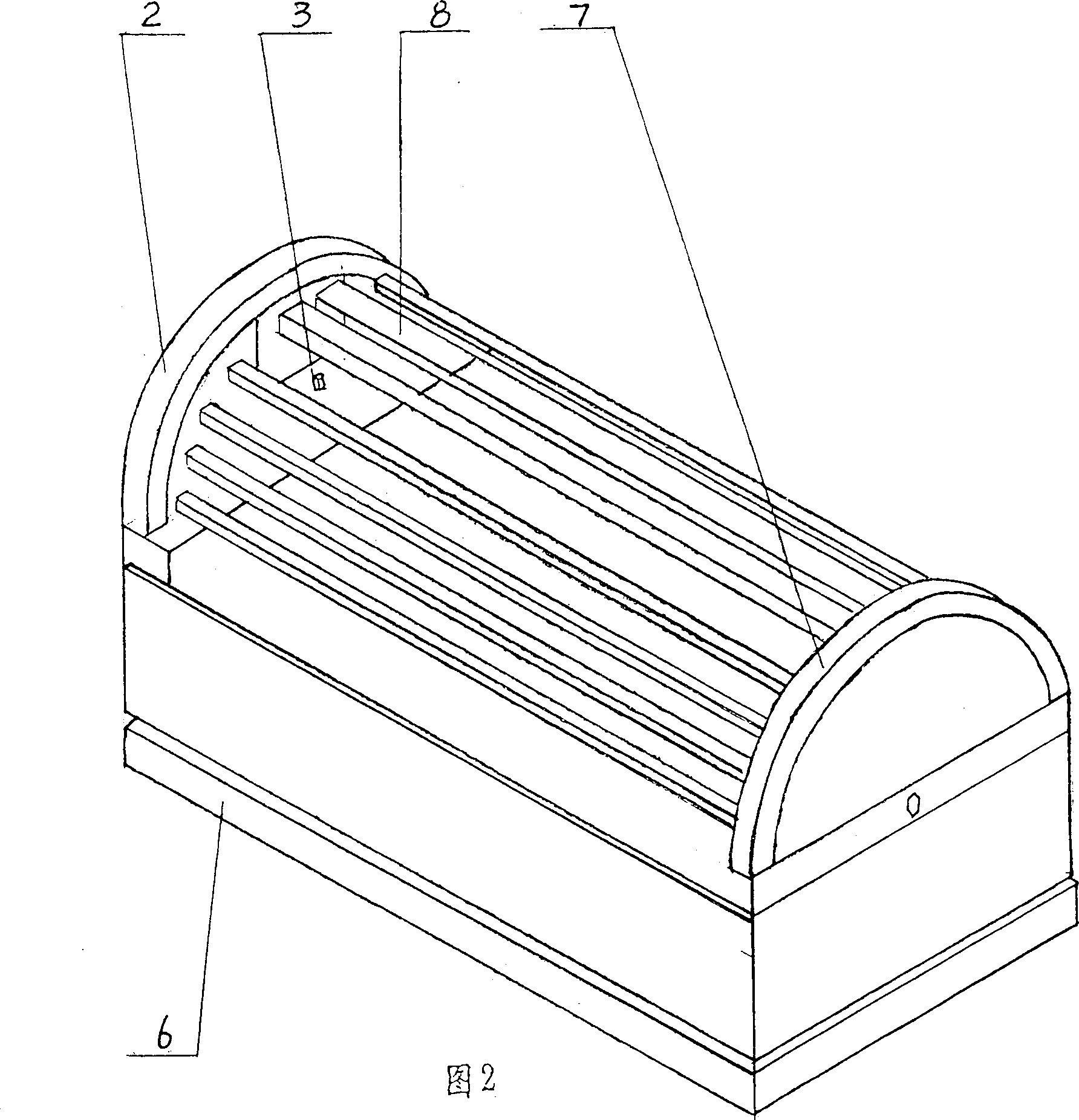 Fall-automatic earthquake resistance safe bed