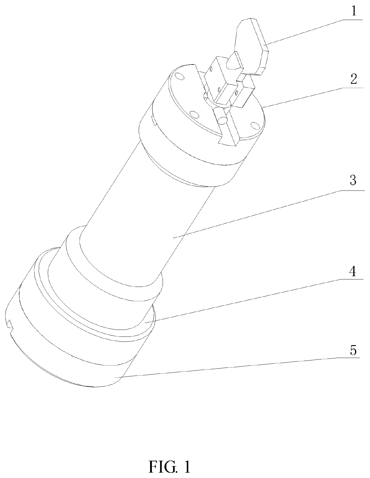 Rigid-flexible coupling high-accuracy galvo scanning motor and control method thereof