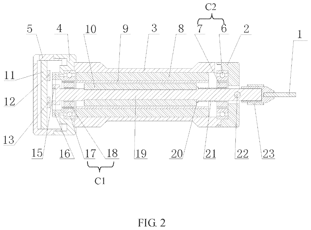 Rigid-flexible coupling high-accuracy galvo scanning motor and control method thereof