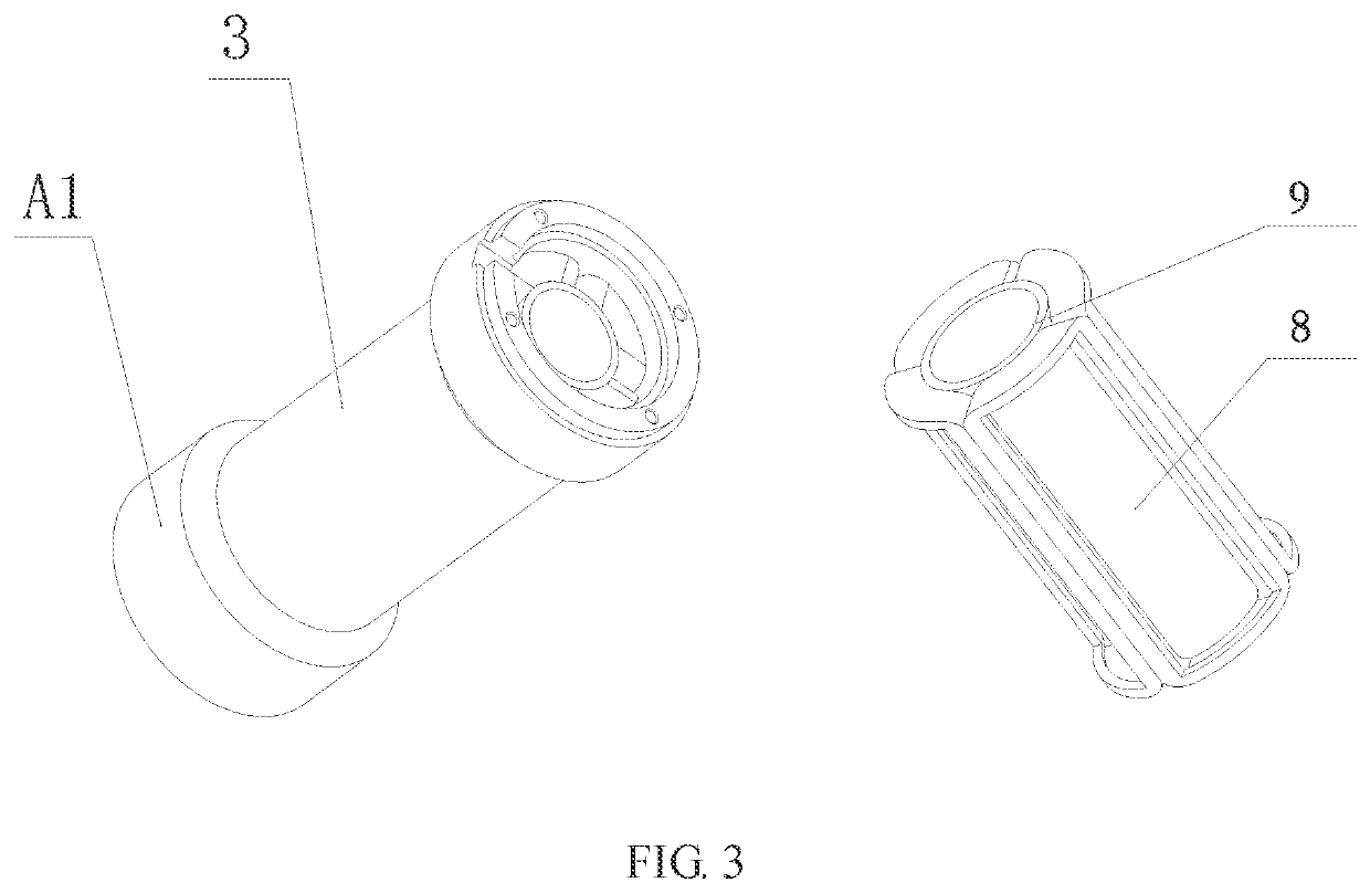 Rigid-flexible coupling high-accuracy galvo scanning motor and control method thereof