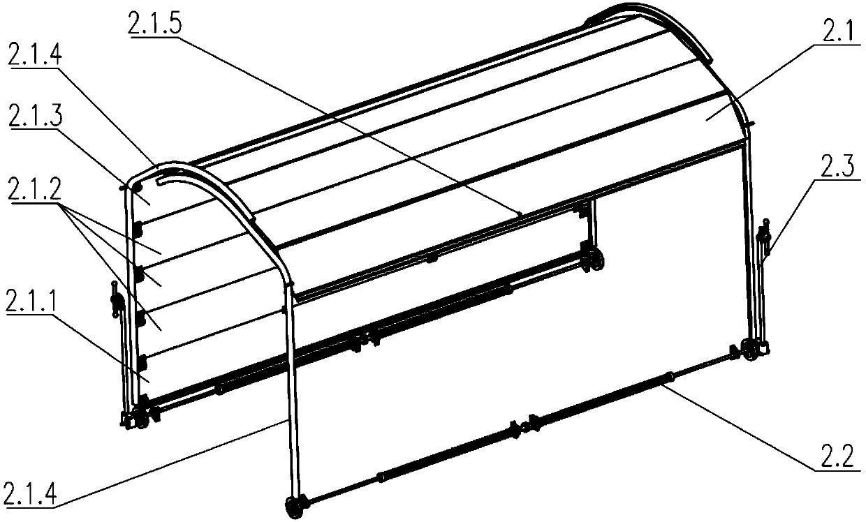 Slide-up door railway boxcar and application