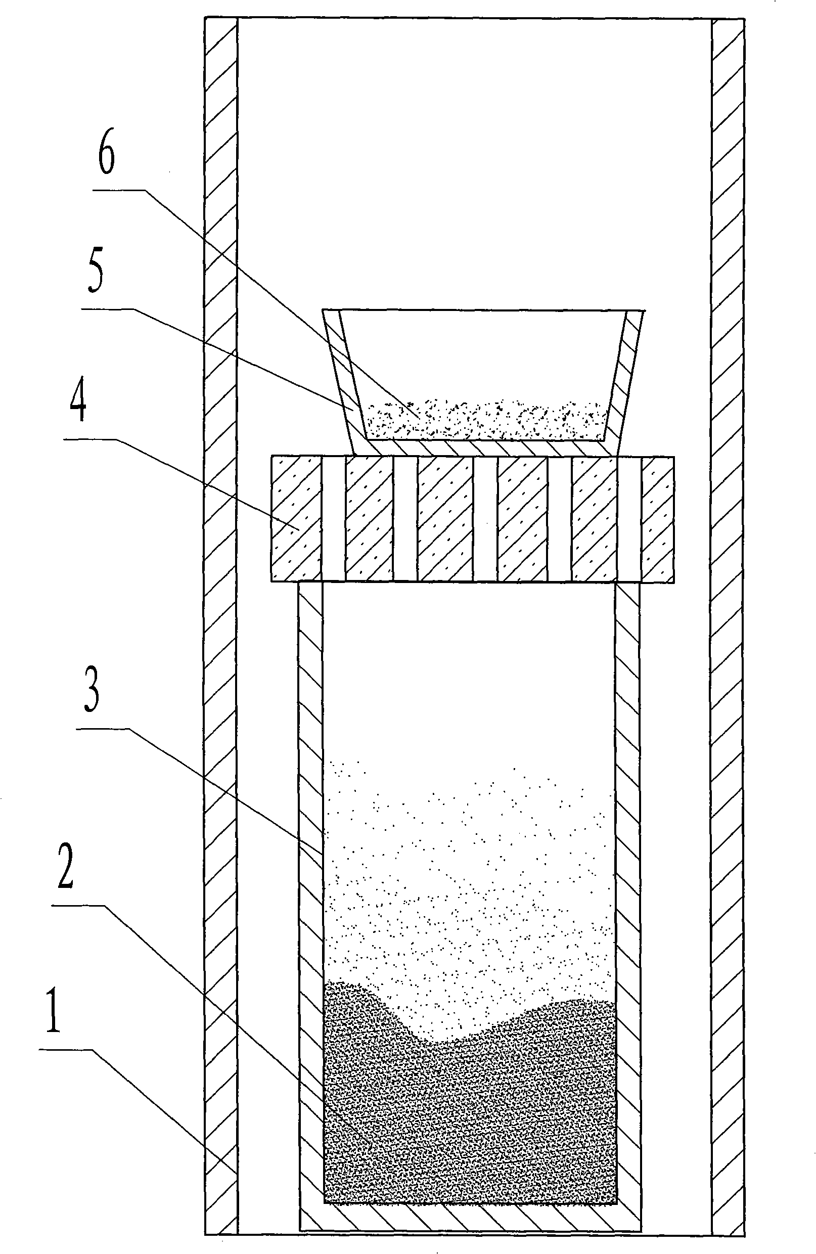 Method for measuring capacity of alkalis boiler slag potassium contained in blast furnace using gas-slag balancing technique