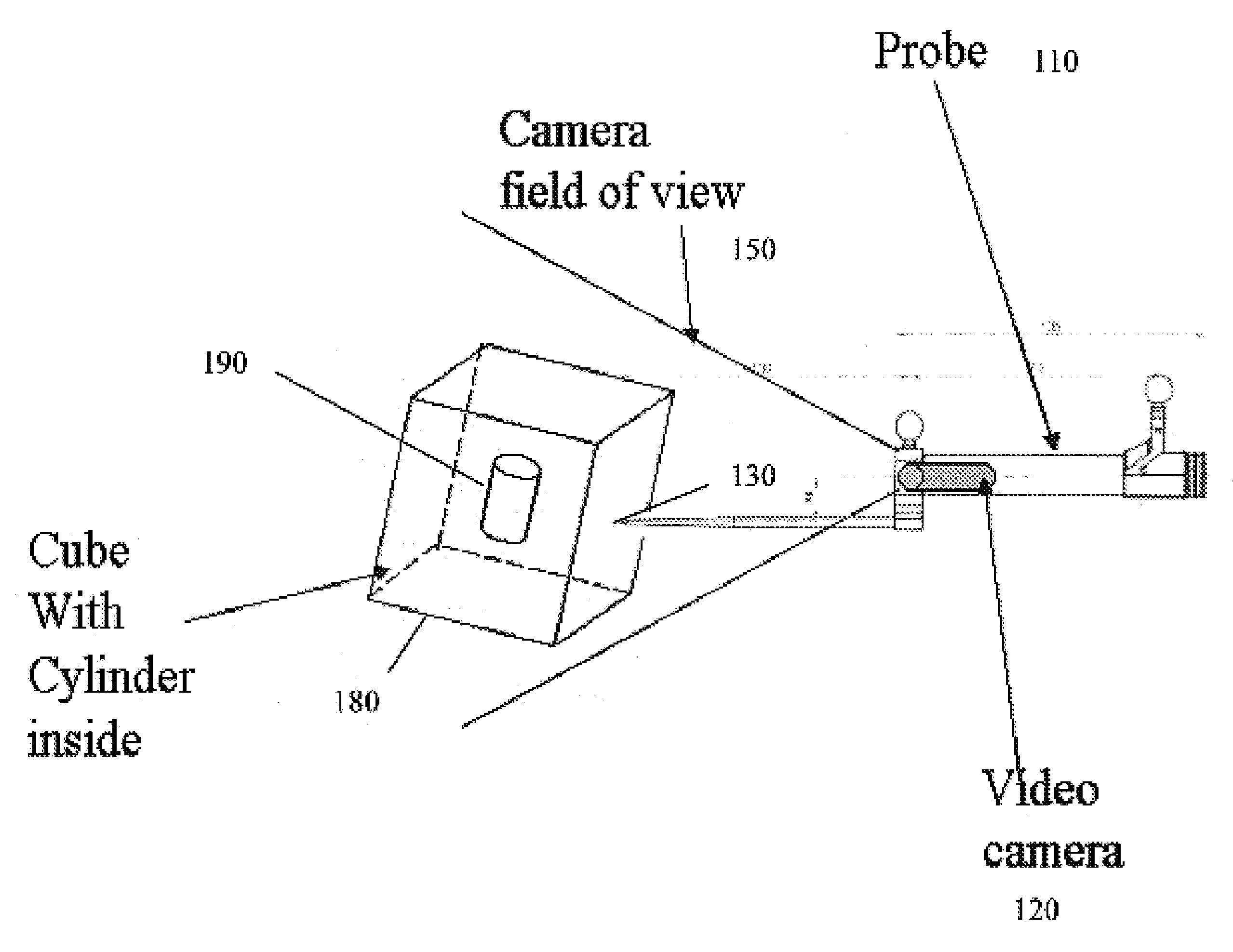 Computer enhanced surgical navigation imaging system (camera probe)