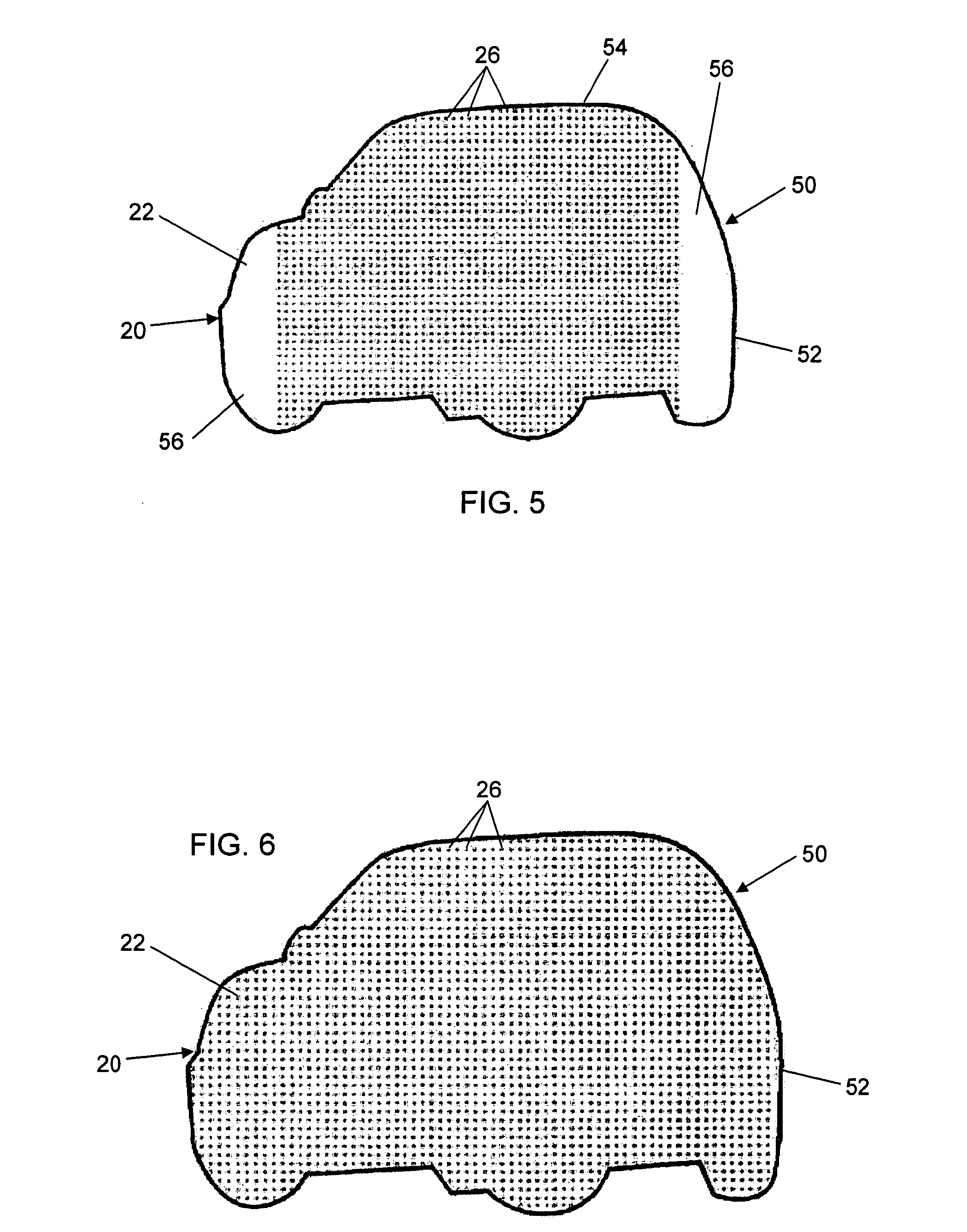 Repositionable labels using dot patterned adhesive