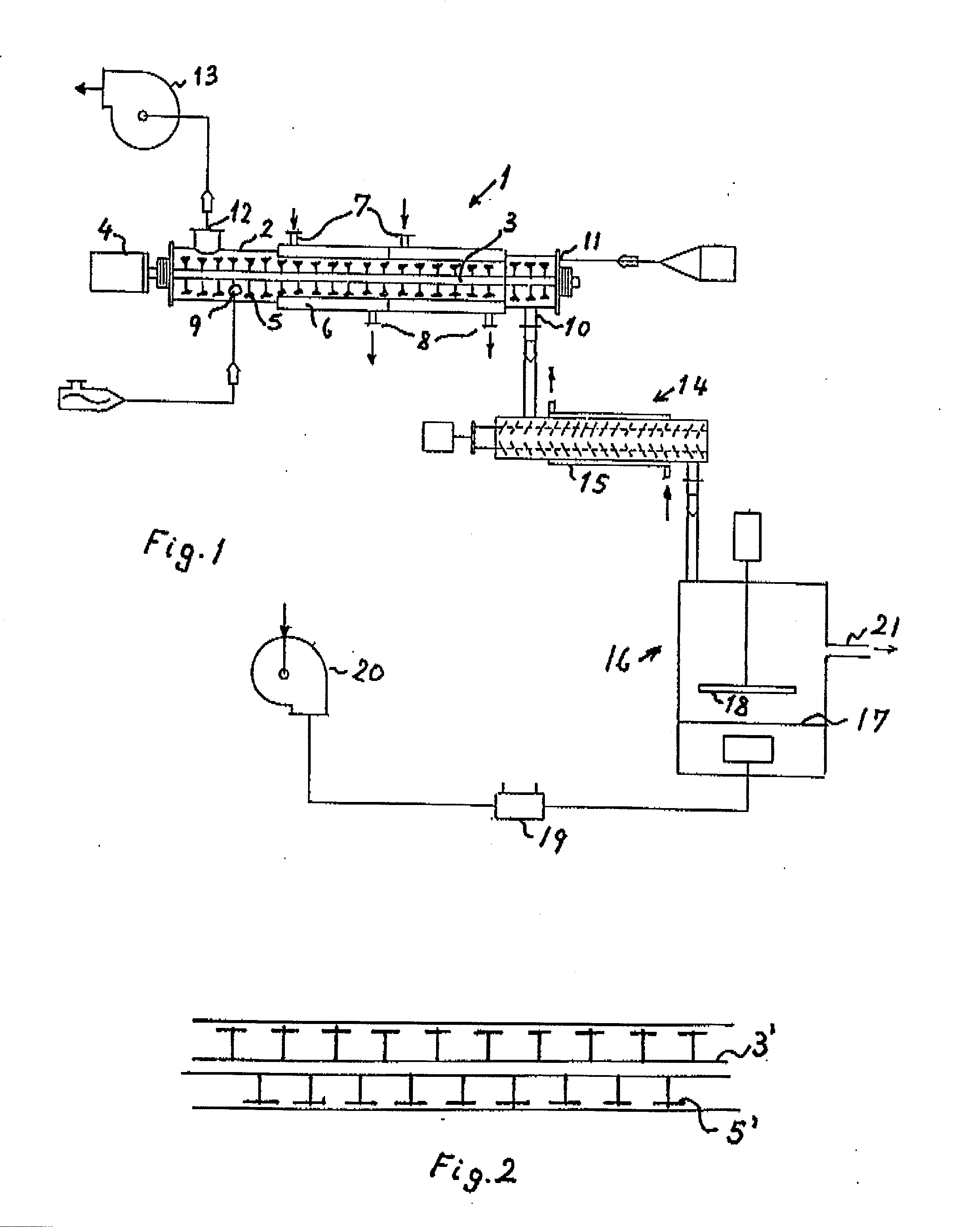 Process and plant for evaporative concentration and crystallization of a viscous lactose-containing aqueous liquid
